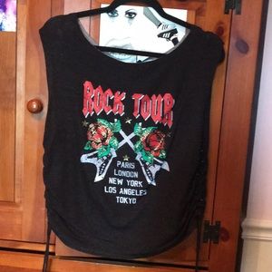 Black rock in roll tank